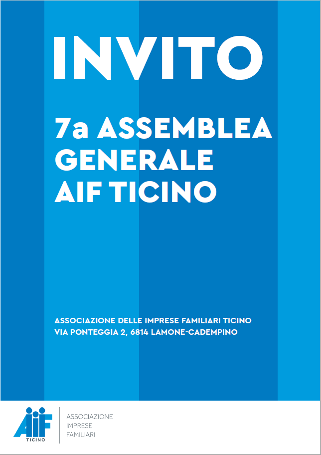 7a Assemblea Generale AIF Ticino